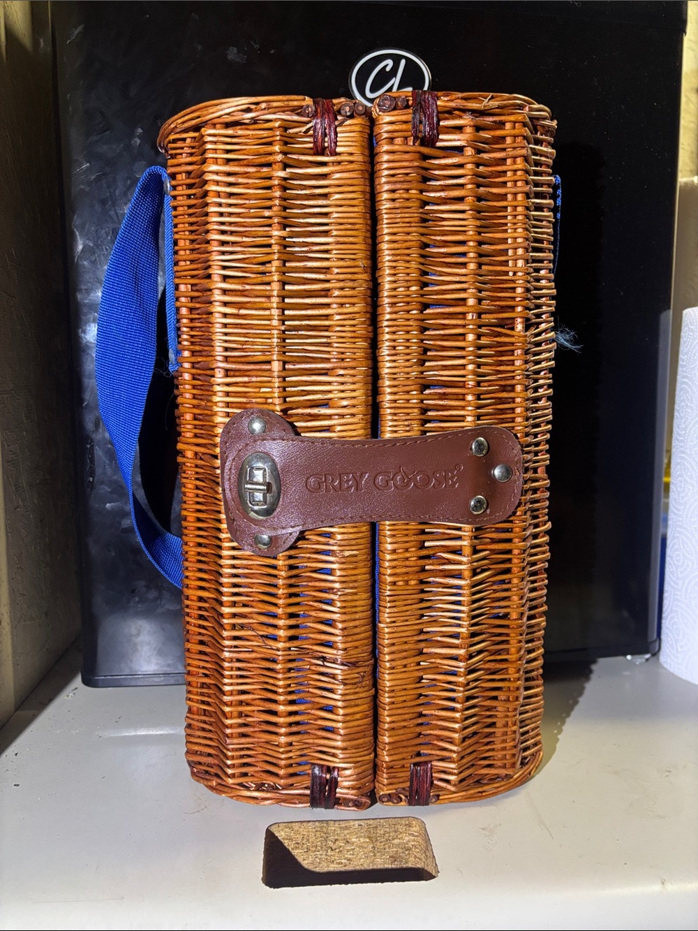 Grey goose basket